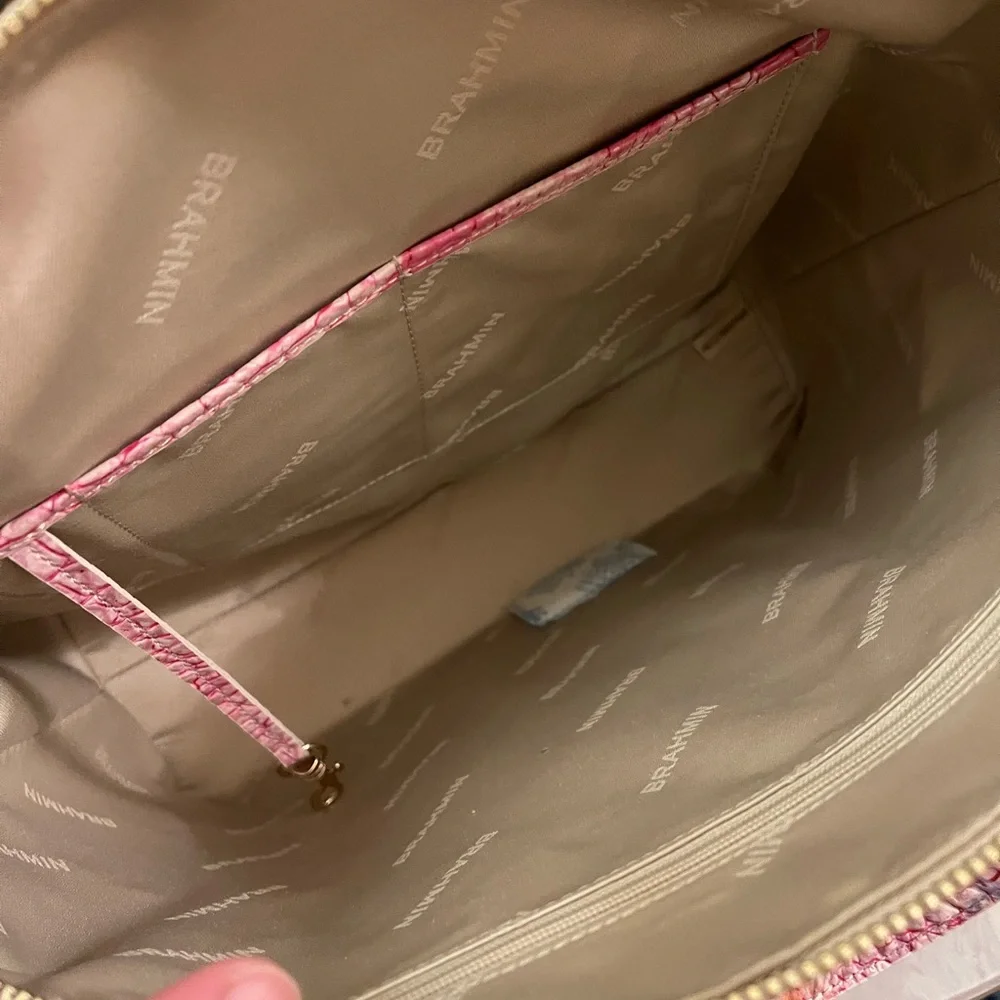 Brahmin Large Duxbury Satchel Optimism Melbourne Bag NWT - Picture 9 of 10